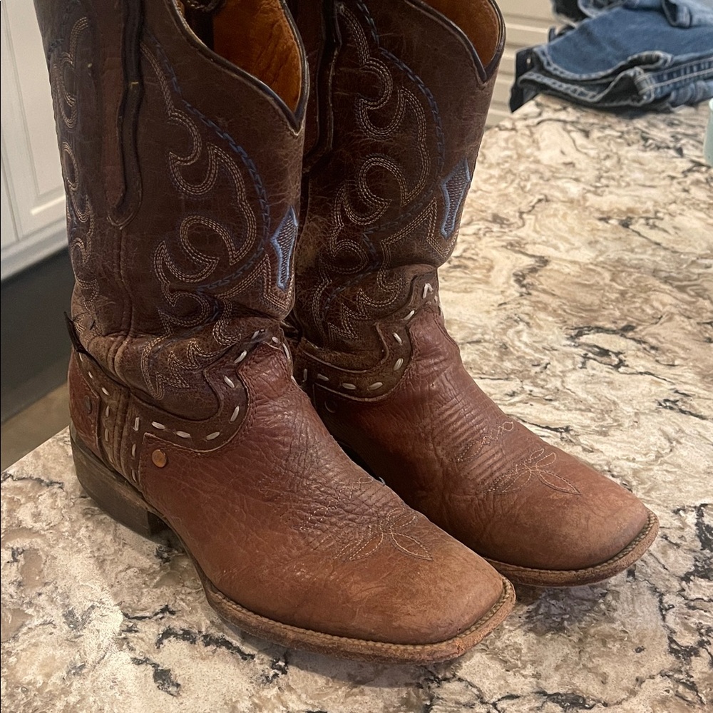 Brown Western Cowboy Boots
